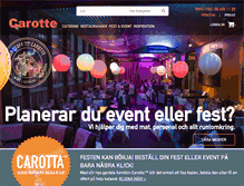 Tablet Screenshot of carotte.se
